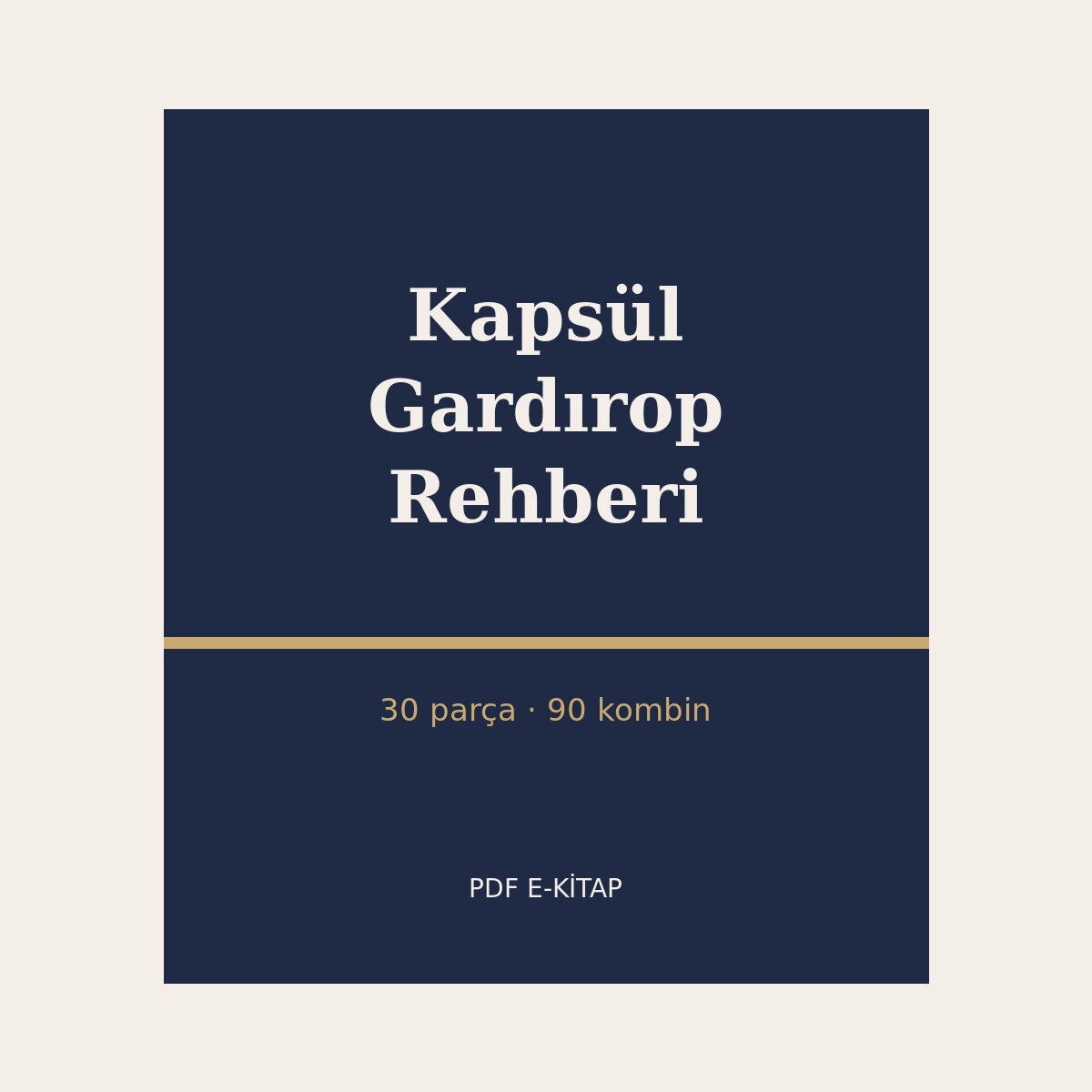 Kapsül Gardırop Rehberi kapağı